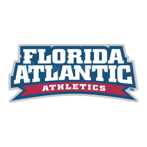 Florida Atlantic Owls Logo T-shirts Iron On Transfers N4381 - Click Image to Close